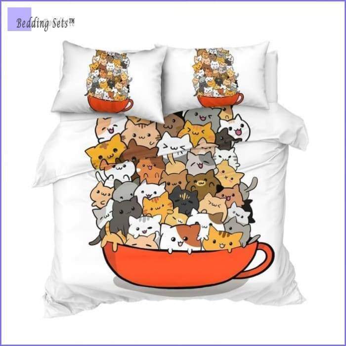 Kitten Bedding Set - Twin - Bedding-Sets™