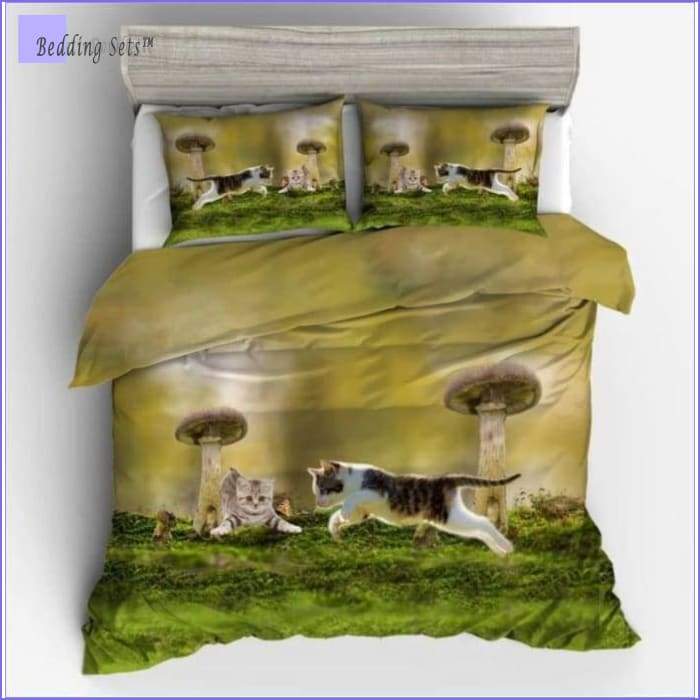 Kitty Cat Bedding Set - Nature - Bedding-Sets™