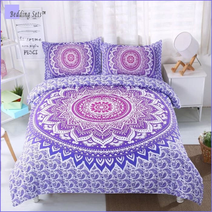 Lavender Mandala Bedding - Bedding-Sets™