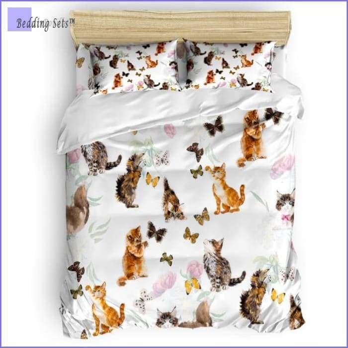 Little Cats Bedding Set - Bedding-Sets™