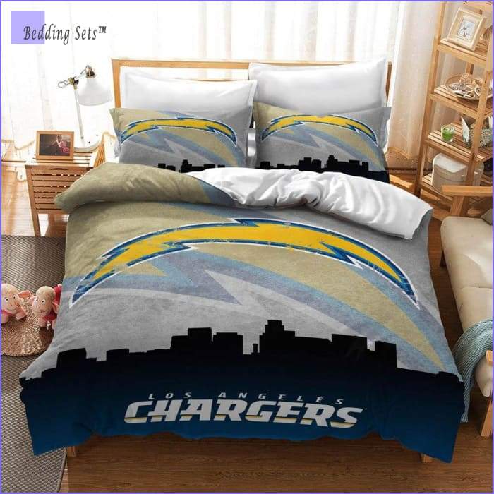 Los Angeles Chargers Bedding Set