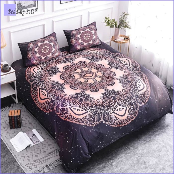 Mandala Art Bed Sheets - Bedding-Sets™