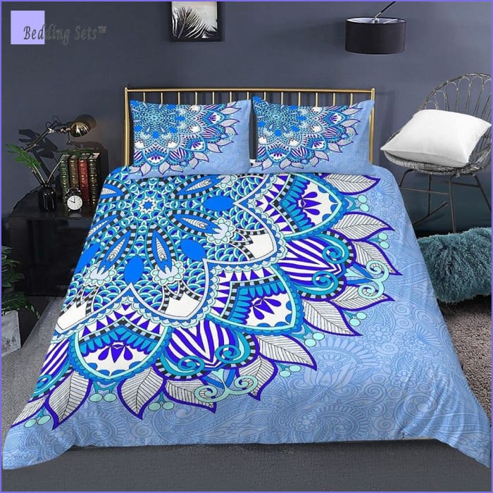 Mandala Bedding - Blue passion - Bedding-Sets™