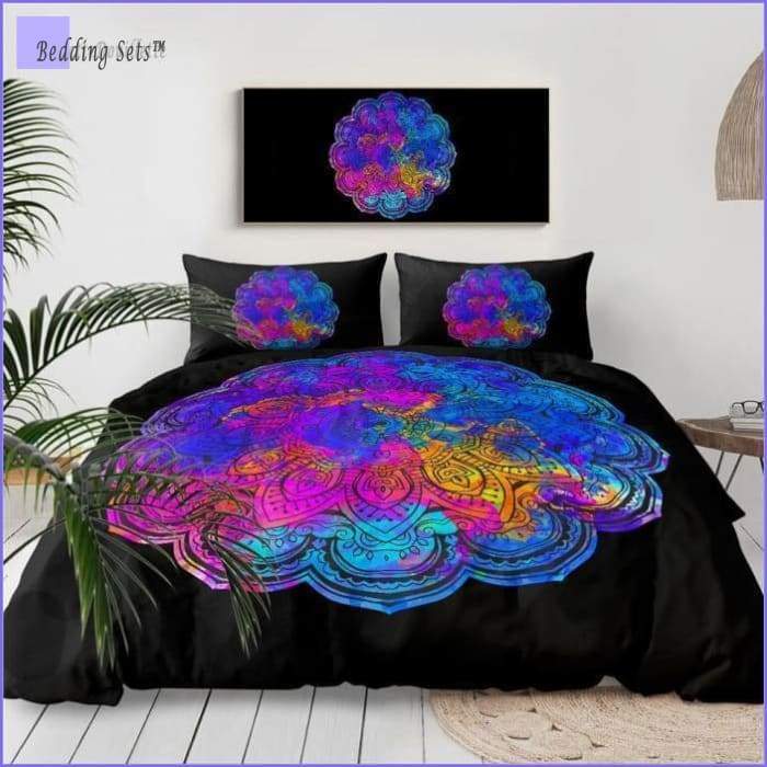 Mandala Bedding Set - Rainbow colors - Bedding-Store™