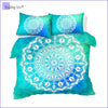 Mandala quilt Bedding - Turquoise - Bedding-Sets™