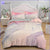 Marble Bed Set - Delicate Pink - Bedding-Sets™