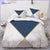 Marble Bedding Set - Luxury Blue - Bedding-Sets™