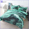 Marble Bed Set - Turquoise - Bedding-Sets™