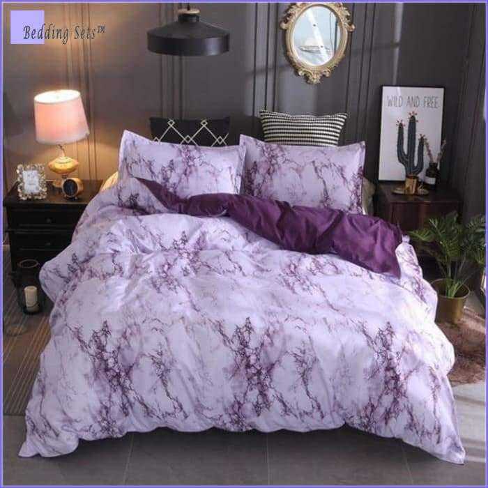 Marble Print Bedding Set - Bedding-Store™