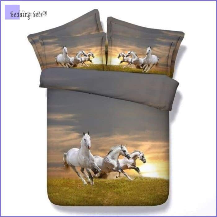 Meadow Horse Bedding Set - Bedding-Sets™