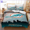 Miami Dolphins Bedding Set - Bedding-Sets™