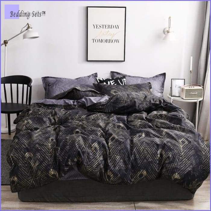 Modern Bedding Set - Golden Dream - Bedding-Store™