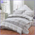 Modern Bedding Set - Grey & White