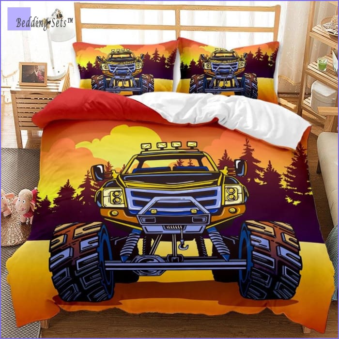 Monster Truck Bed Set - Forest Ranger - Bedding-Sets™