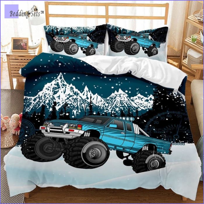 Monster Truck Bedding - Winter Holidays