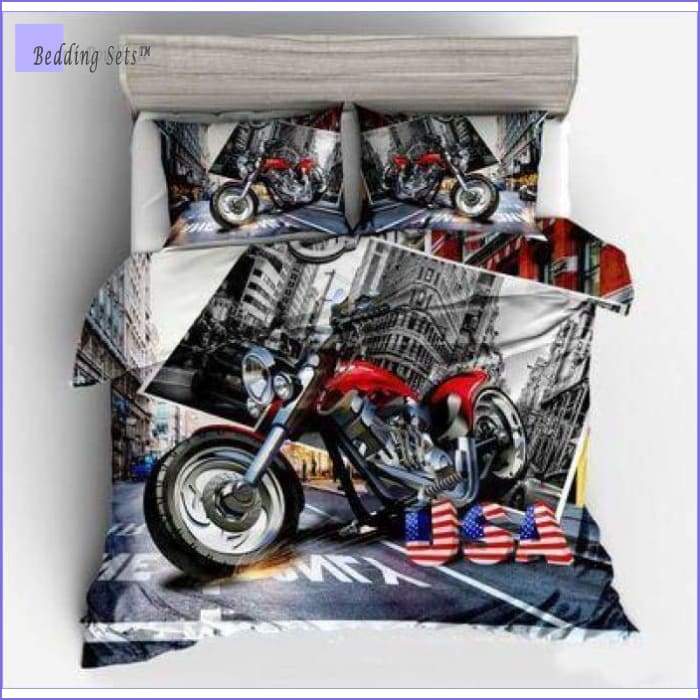 Motorbike Bedding Set
