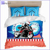Motorcycle Bedding Set - Drawing style - Bedding-Sets™