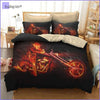 Motorcycle Bedding Set - Hell Rider - Bedding-Sets™