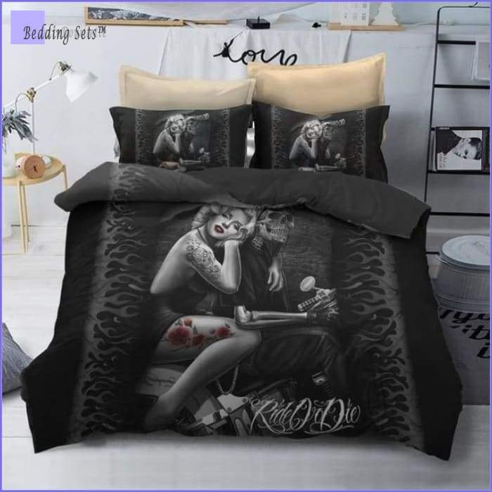 Motorcycle Bedding Set - Monroe - Bedding-Sets™
