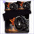 Motorcycle Bedding Set - on Fire - Bedding-Sets™