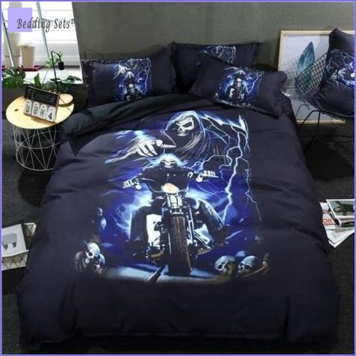 Motorcycle Bedding Set - Reaper - Bedding-Store™