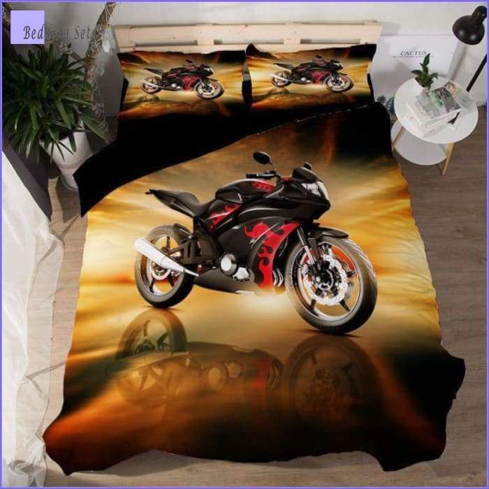 Motorcycle Bedding Set - Roadster - Bedding-Sets™