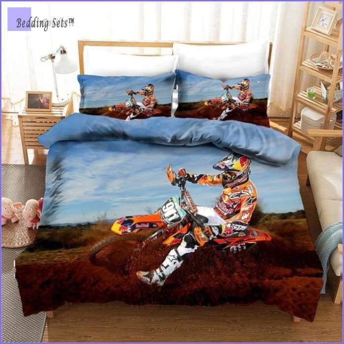 Motorcycle Bedding Set - Trial