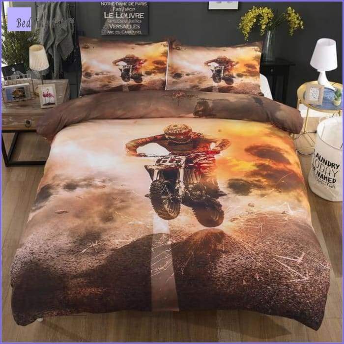 Motorcycle Bedding Set - Underground - Bedding-Sets™