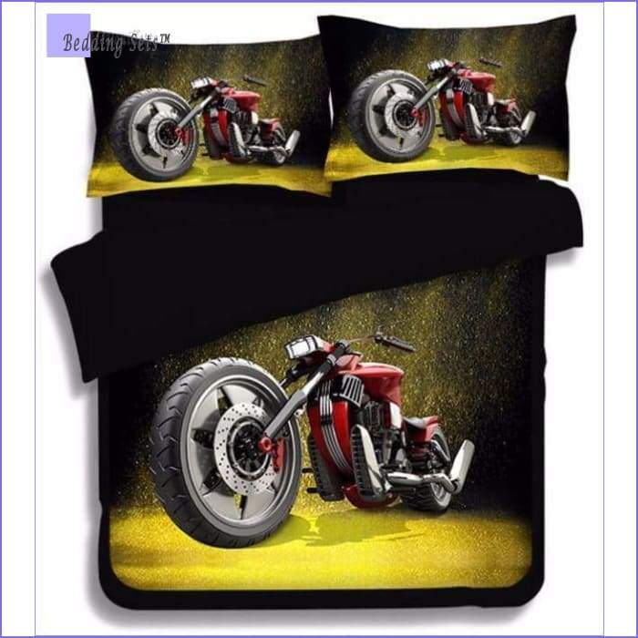 Motorcycle Toddler Bed Set - Bedding-Sets™