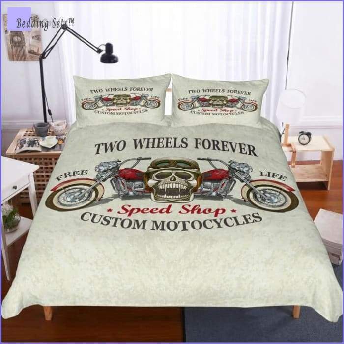 Motrocycle Bedding - Two Wheels