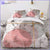 Pink Marble Bed Set - Bedding-Sets™