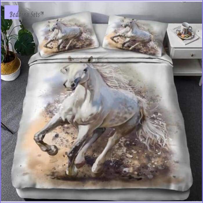 Purebred Race Horse Bedding Set - Bedding-Sets™