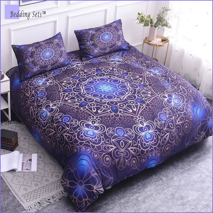 Purple Tapestry Bedding