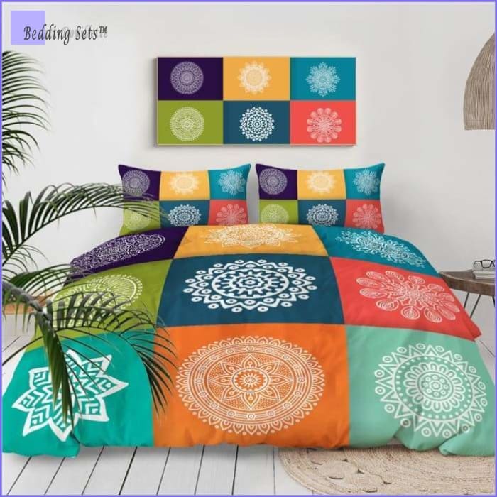 Queen Bedding Set Boho