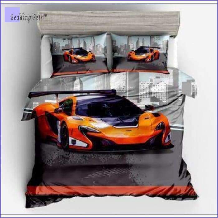 Sports car bedding top sets