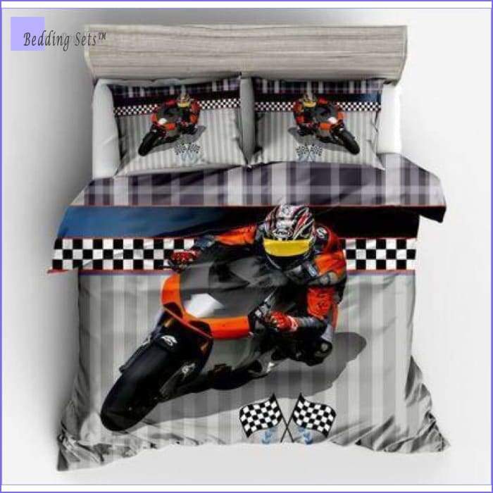 Race Motorbike Bedding Set - Bedding-Sets™