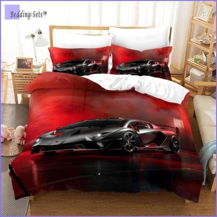 Racing Car Bedding Set - Bedding-Sets™