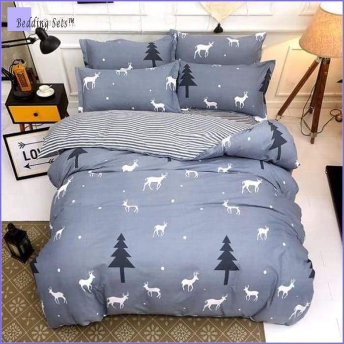 Bedding Set Scandinave Cerf | Couettedouillette