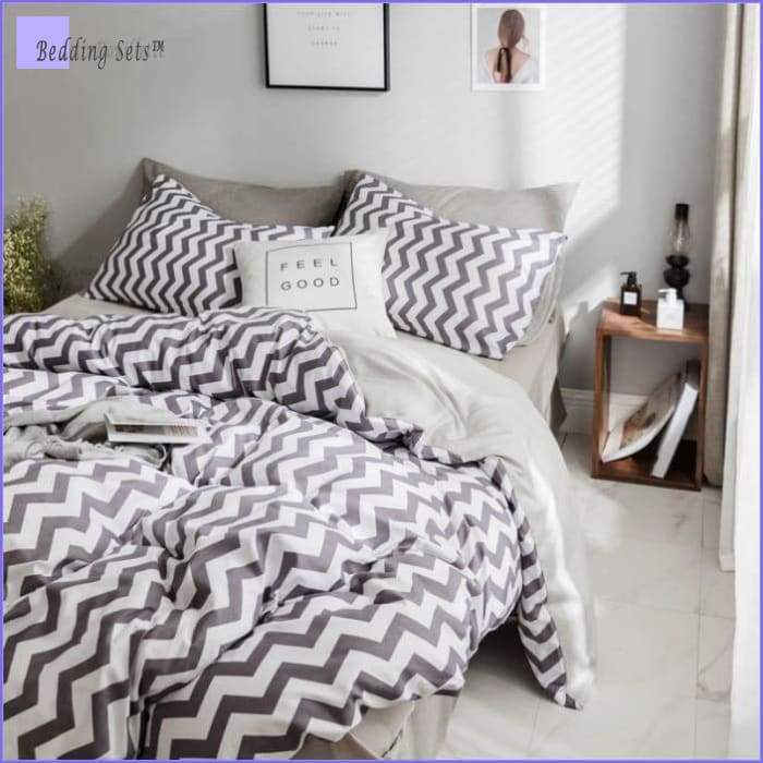Bedding Set Scandinave Tendance Mauve | Couettedouillette