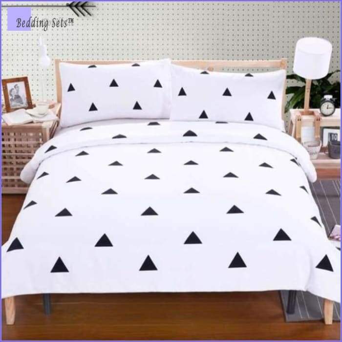 Scandinavian printed Bedding Set