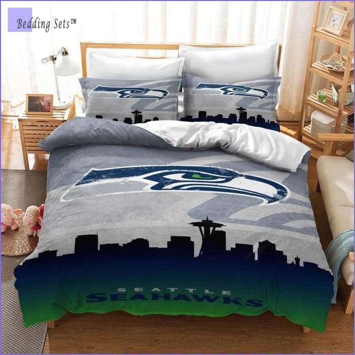 Seattle Seahawks Bedding Set - Bedding-Sets™