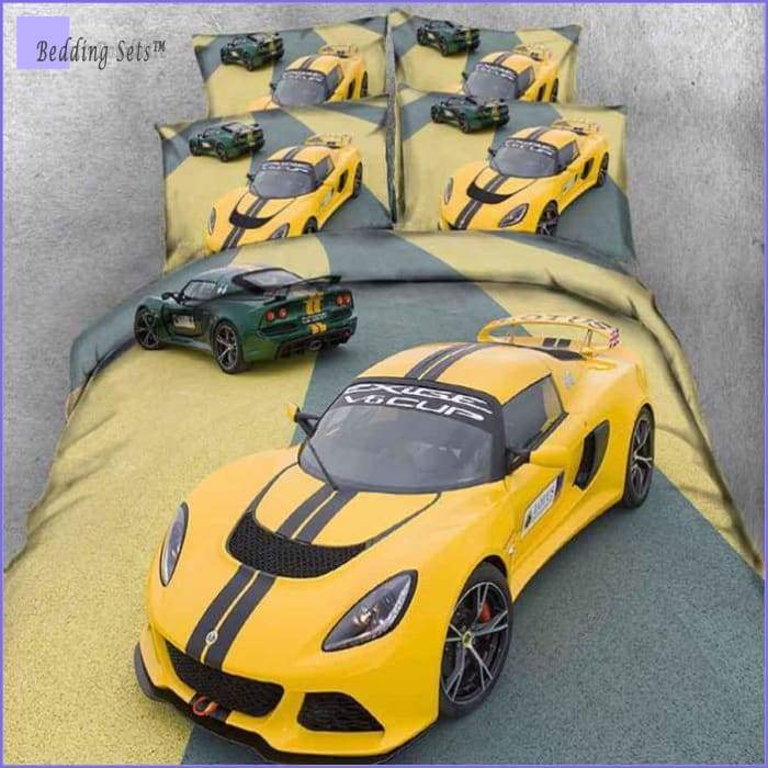 Sports Car Comforter Set - Bedding-Sets™