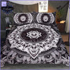 Bedding Set Mandala 140x200 Noir - Bedding-Store™