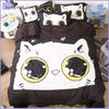 White Cat Bedding Set - Manga - Bedding-Sets™