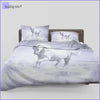 White Horse Bedding Set - Bedding-Sets™