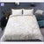 White Marble Comforter Set