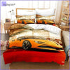 Yellow Racing Car Bedding Set | Bedding-Store™